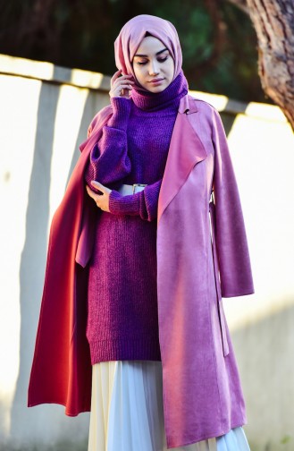 Trench Coat Daim 2013-06 Rose 2013-06