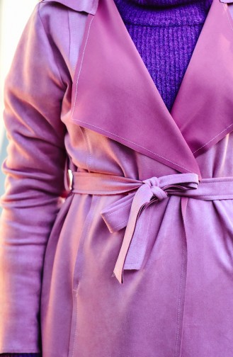 Trench Coat Daim 2013-06 Rose 2013-06