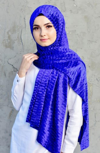 Saxon blue Sjaal 1019-11