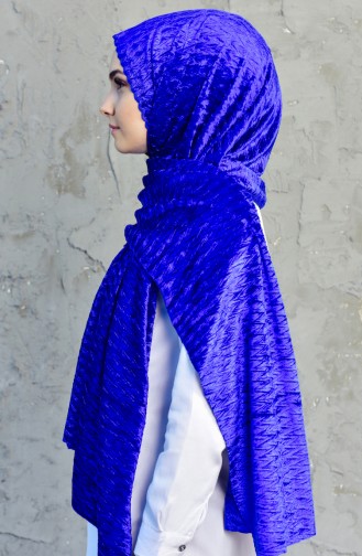 Saxon blue Sjaal 1019-11
