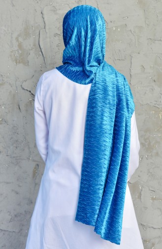Turquoise Sjaal 1019-02