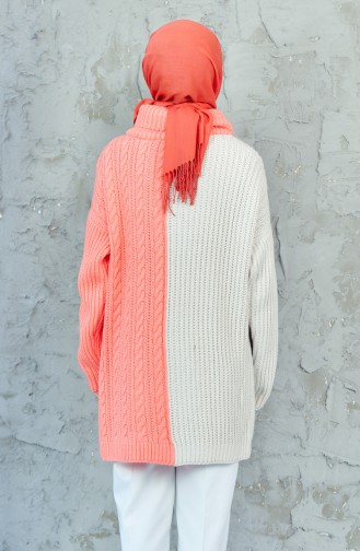Knitwear Pearl Sweater 0406-03 Salmon Beige 0406-03