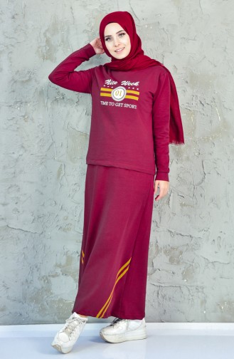 Claret Red Suit 8265-02