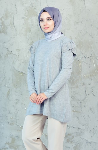 Pull Tricot 0320-02 Gris 0320-02