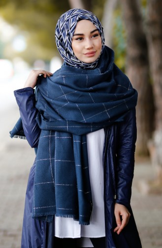 Indigo Shawl 7001-10