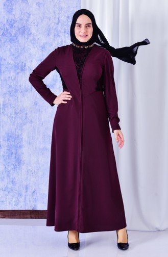 Robe a Dentelle 1623864-501 Plum Foncé 1623864-501