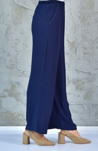 Wide leg Trousers 24559-01 Navy 24559-01