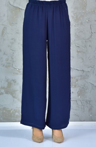 Wide leg Trousers 24559-01 Navy 24559-01