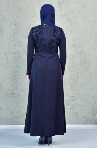 Lace Dress 1623864-806 Navy 1623864-806