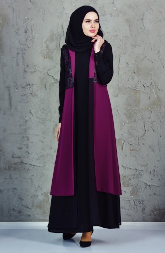 Sefamerve Ensemble Deux Pieces 1723139-500 Noir Plum 1723139-500