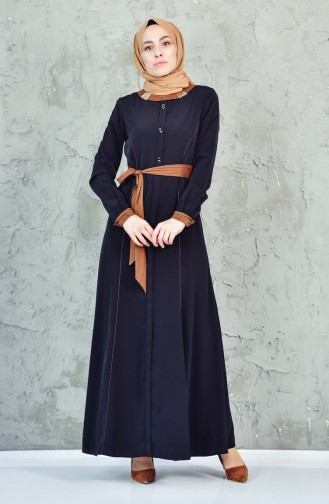 Black Hijab Dress 1623851-205