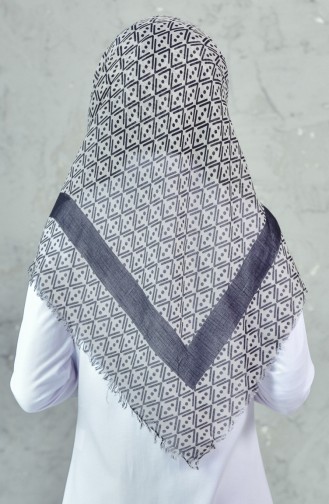 Çukur Desenli Eşarp 901385-05 Açık Bej