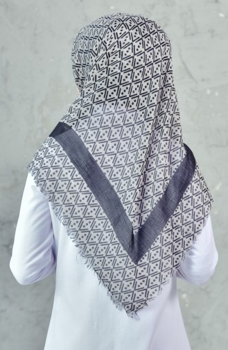 Çukur Desenli Eşarp 901385-05 Açık Bej
