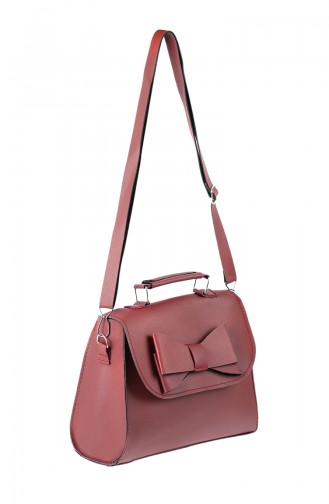 Claret Red Shoulder Bags 120075-01