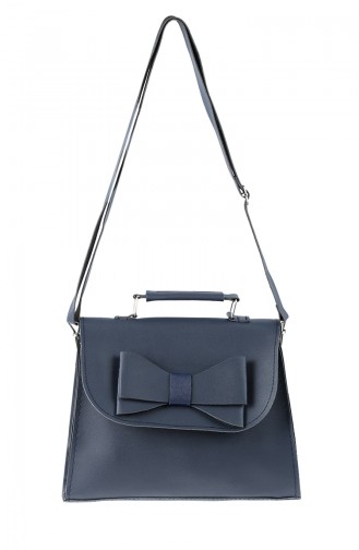Navy Blue Shoulder Bags 120074-01