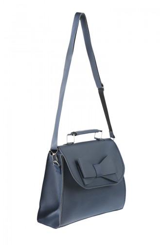 Navy Blue Shoulder Bags 120074-01
