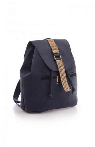 Navy Blue Backpack 08-02