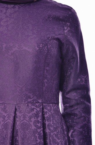 Purple İslamitische Jurk 8140-07