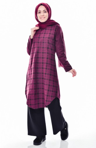 Ekose Tunik 6340-02 Bordo 6340-02