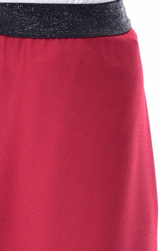 Waist Elastic Wide leg Trousers 2004-03 Red 2004-03