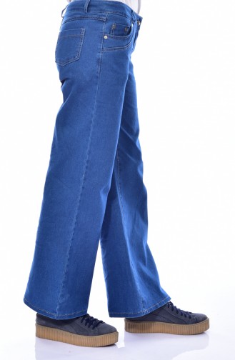 Pantalon Jean Large 2061-01 Bleu Jean 2061-01