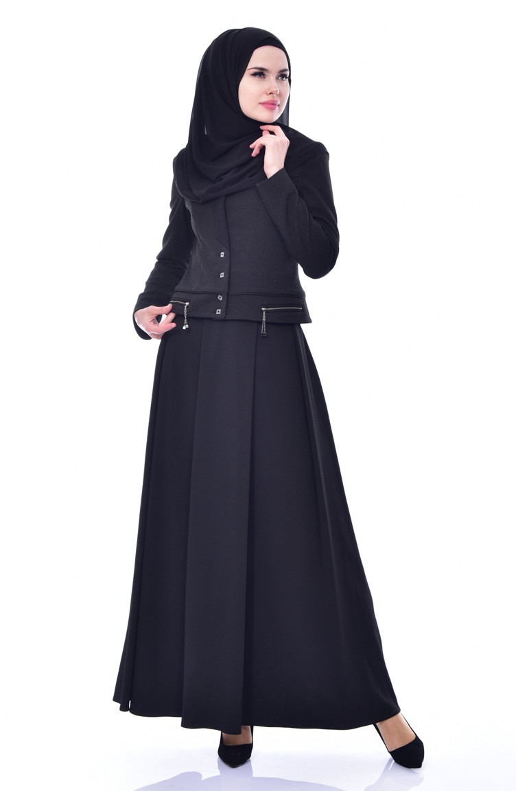 Ensemble Deux Pieces Veste Jupe 1527757-200 Noir 1527757-200