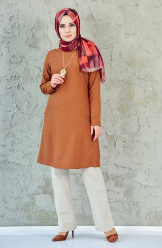 Kolyeli Tunik 3053-21 Taba