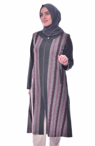 Large Size Striped Cape 6060-05 Dried Rose 6060-05