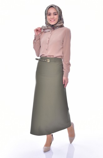 Khaki Skirt 0515-05