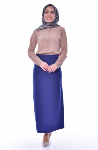 Navy Blue Skirt 0514-02