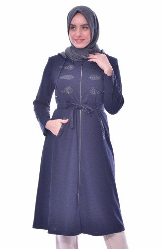 Navy Blue Mantel 6055-03