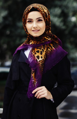 Purple Scarf 2098-08