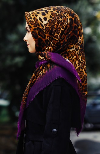 Purple Scarf 2098-08