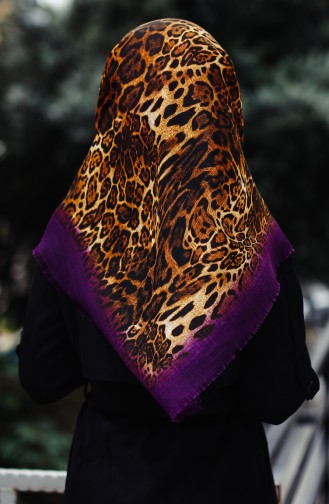 Purple Scarf 2098-08