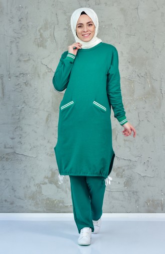 Tracksuit Suit 18043-08 Emerald Green 18043-08