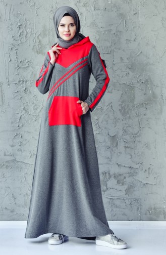 Hooded Sport Dress 1009-05 Anthracite 1009-05