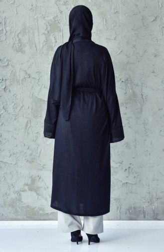 Belted Abaya 1157-01 Black 1157-01