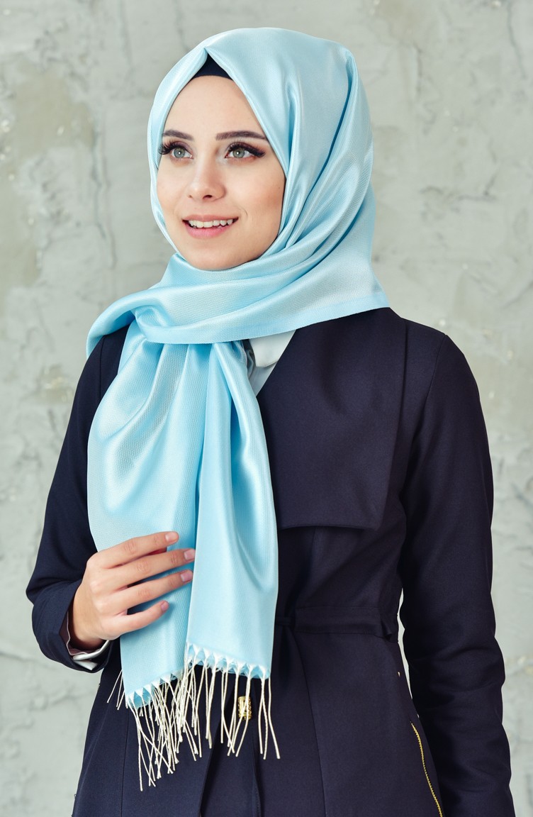 Tafta Şal 5100204 Bebek Mavisi Sefamerve