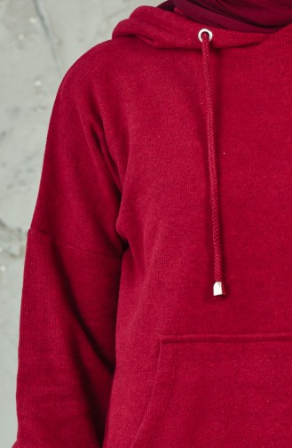 Claret Red Sweatshirt 1310-04