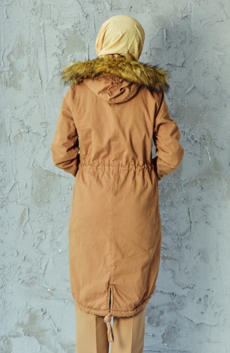 Camel Winter Coat 3013-02