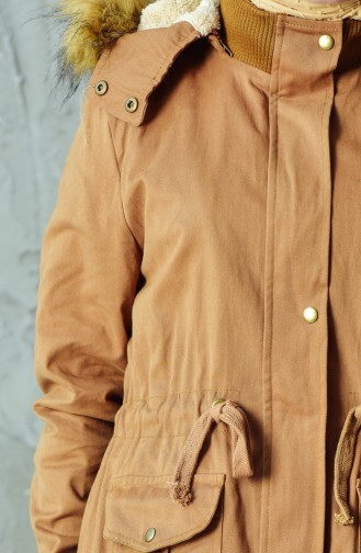 Camel Winter Coat 3013-02