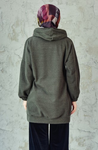 Hooded Sweatshirt 1310-02 Khaki 1310-02