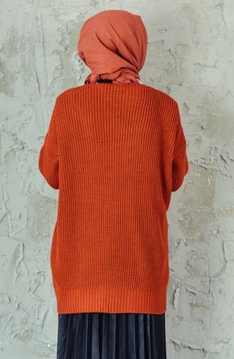 Knitwear Pocket Cardigan 3208-03 Tile 3208-03