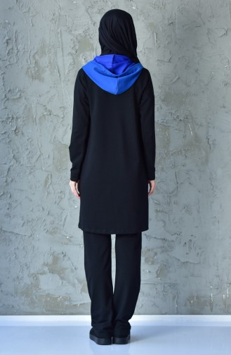 Hamile Eşofman Takım 0396-02 Saks