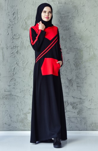 Hooded Sport Dress 1009-01 Black 1009-01