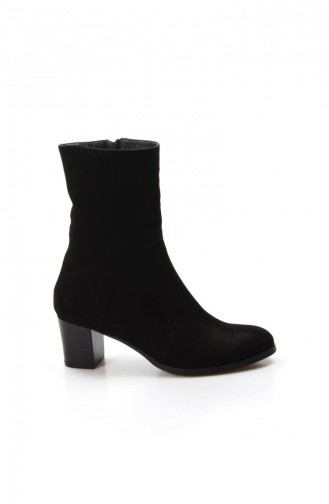 Fast Step Suede Boot 064Sza830 Black 064SZA830-16777285