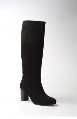 Fast Step Suede Boot 064Sza999 Black 064SZA999-16777285