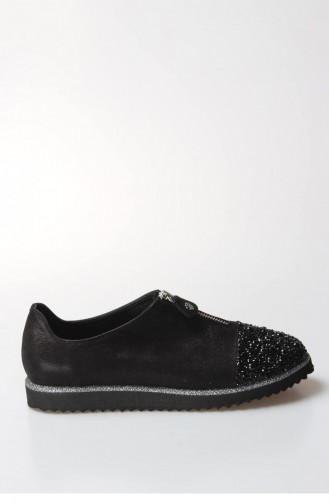 Fast Step Chaussures de Jour 064Za0528 Noir Satin Floter 064ZA0528-16781454