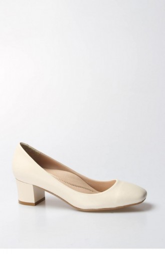 Fast Step Heeled Shoes 064Za970 Beige 064ZA970-16777219