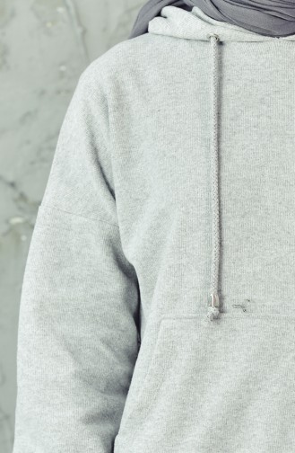 Hooded Sweatshirt 1310-03 Gray 1310-03